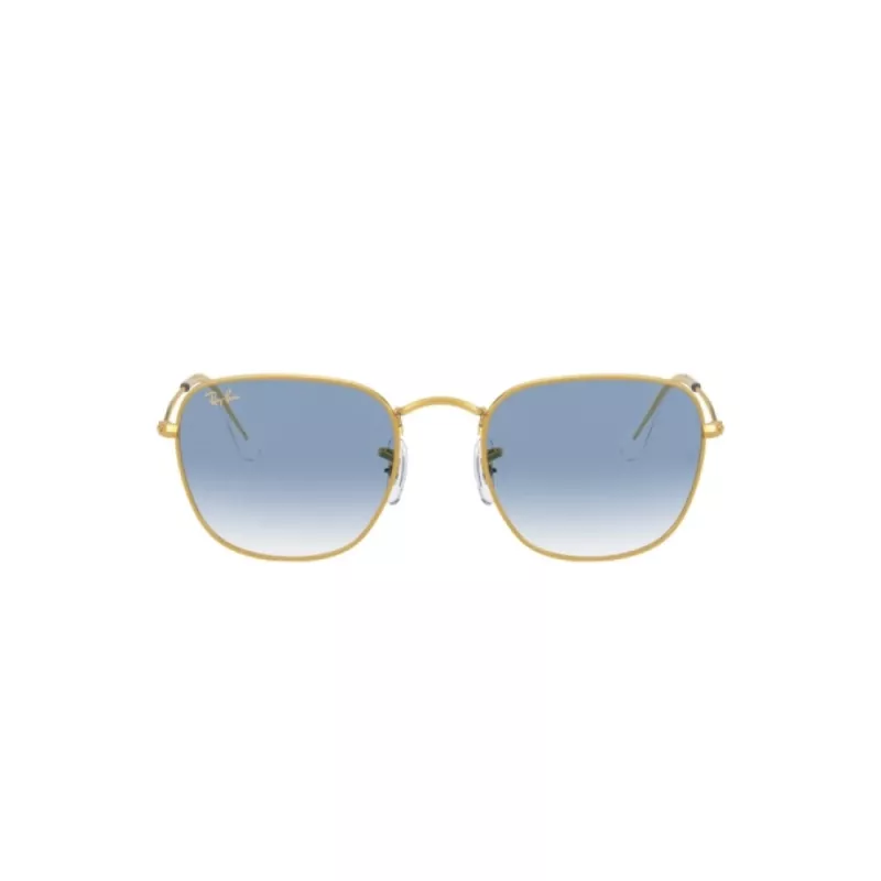 Ray-Ban Frank Metal Saulesbrilles RB385791963F5 Zelts Gaiši Zils Gradients 51mm