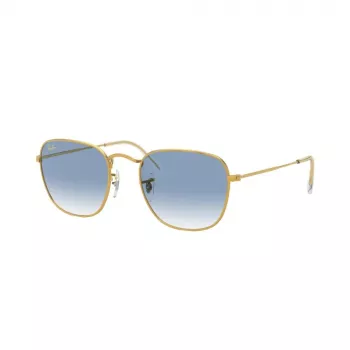 Ray-Ban Frank Metal Saulesbrilles RB385791963F5 Zelts Gaiši Zils Gradients 51mm