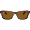 Ray-Ban Frank Unisex Saulesbrilles RB22839543355 Havana Brūna 52mm