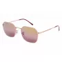 Ray-Ban Hawkeye RB3694 Saulesbrilles Sievietēm Spīdīgi Melna Tumši Pelēka Gradienta 53mm