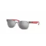 Ray-Ban Junior RJ9052S70636G Bērnu saulesbrilles Caurspīdīgi zila Gaiši zila gradienta 48mm