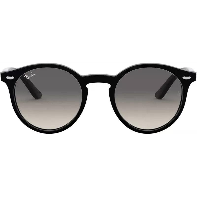 Ray-Ban Junior RJ9064S100114 Saulesbrilles Caurspīdīgi Pelēka Gaiši Pelēka Gradienta 44mm