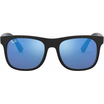 Ray-Ban Junior RJ9069S702855 Saulesbrilles Caurspīdīgi Zilas 48mm