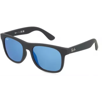 Ray-Ban Junior RJ9069S702855 Saulesbrilles Caurspīdīgi Zilas 48mm