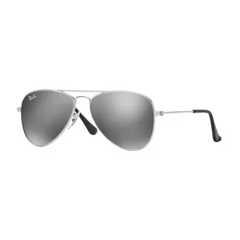 Ray-Ban Junior RJ9506S Saulesbrilles Caurspīdīgi Rozā Pelēks Gradients 50mm