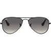 Ray-Ban Junior RJ9506S220115 Saulesbrilles, Matēti Melna, Pelēka Gradienta Lēca, 50/13/120 mm