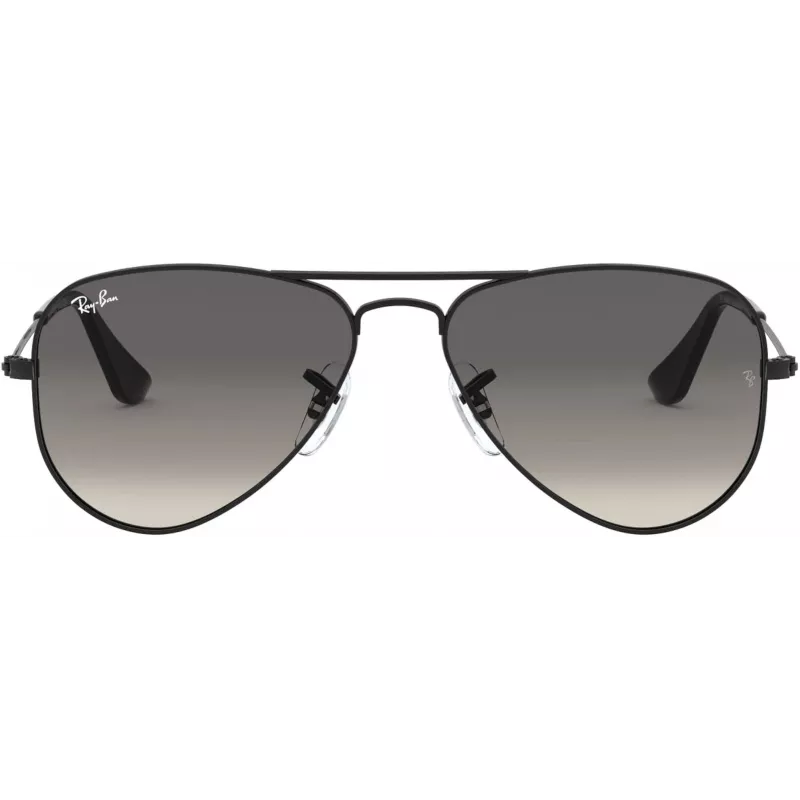 Ray-Ban Junior RJ9506S220115 Saulesbrilles, Matēti Melna, Pelēka Gradienta Lēca, 50/13/120 mm