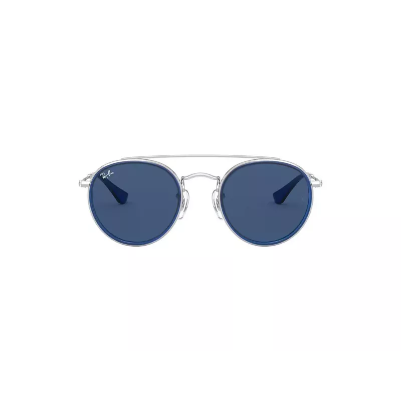Ray-Ban Junior RJ9647S212804 Bērnu saulesbrilles - Spīdīgi melna/pelēka - 46/21/130 mm
