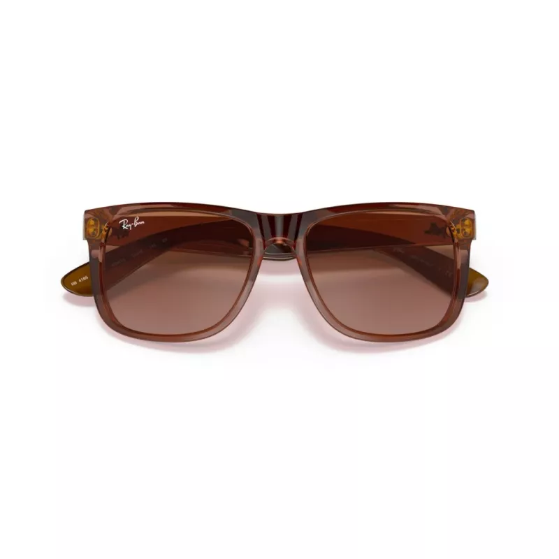 Ray-Ban Justin Saulesbrilles RB4165 659413 55-16-145 Rubber Havana Brūns Gradients