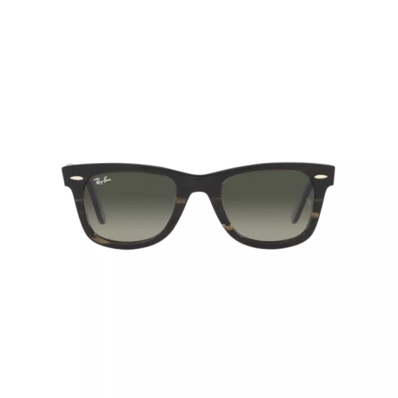 Ray-Ban Original Wayfarer Classic Saulesbrilles RB2140-136071 Caurspīdīgs Pelēks Rāmis Pelēka Gradienta Lēca 55/18/145 mm