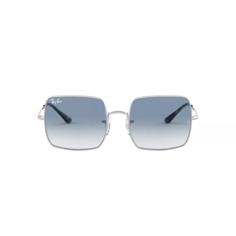 Ray-Ban RB1971-91493F Square 1971 Classic saulesbrilles, zelts, gaiši zils gradients, 54mm