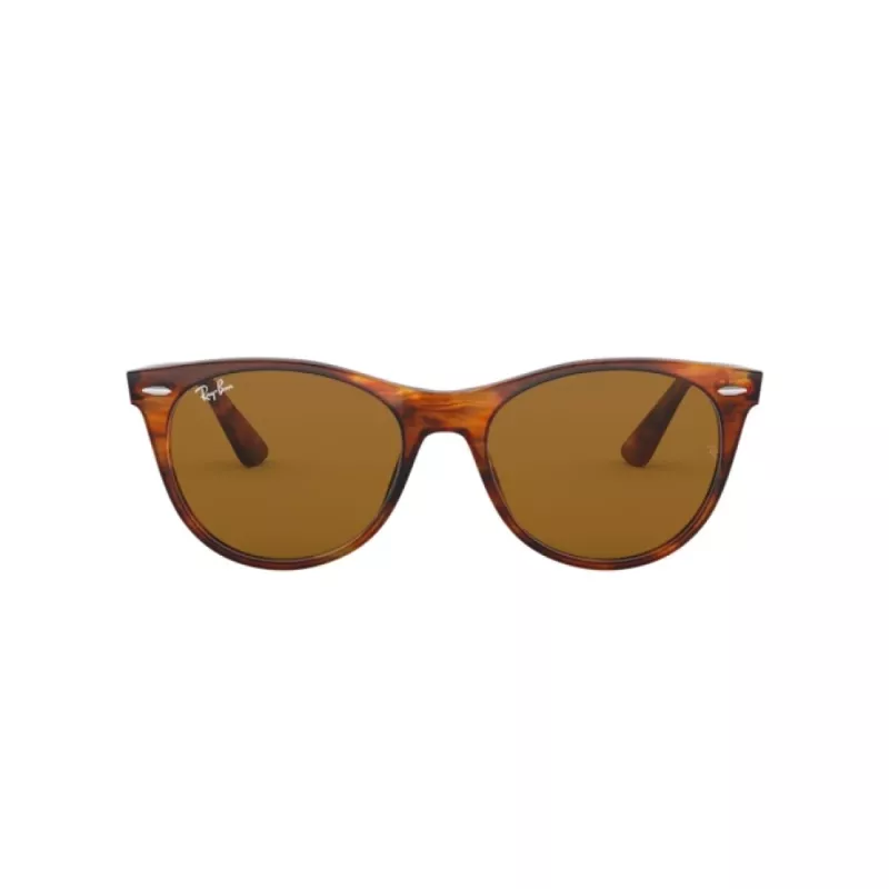 Ray-Ban RB2185 Wayfarer II Saulesbrilles Striped Havana Brown Gradient 52mm