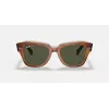 Ray-Ban RB2186 State Street saulesbrilles Havana Brown Gradient 49mm
