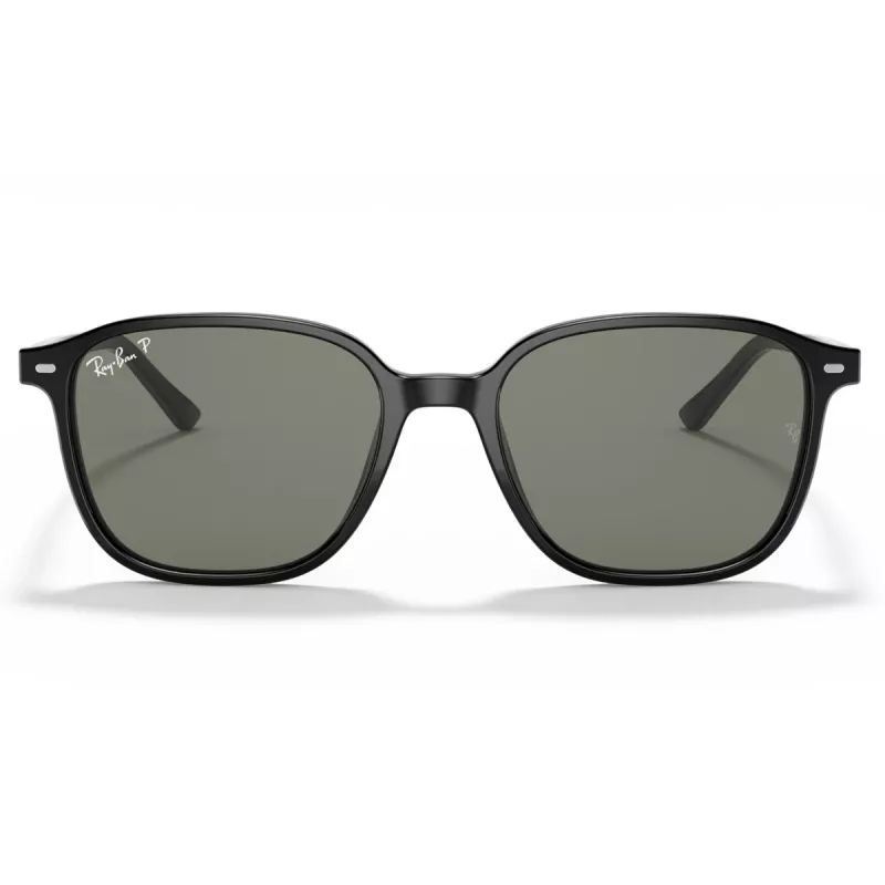 Ray-Ban RB2193 Frank Saulesbrilles 53/18/145 mm Melns Zaļš Polarizēts