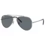 Ray-Ban RB3625003R562 New Aviator saulesbrilles Unisex Gold Metal Grey Gradient 62mm
