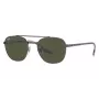Ray-Ban RB3688 Saulesbrilles Gunmetal Green G-15 57mm