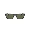 Ray-Ban RB42346019A58 Vīriešu kvadrātveida polarizētas saulesbrilles - Melna/Zaļa 58/14/140 mm