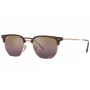 Ray-Ban RB4416F 6654G9 Unisex Saulesbrilles - Caurspīdīgs Pelēks Rāmis, Pelēka Gradienta Lēca, 53mm