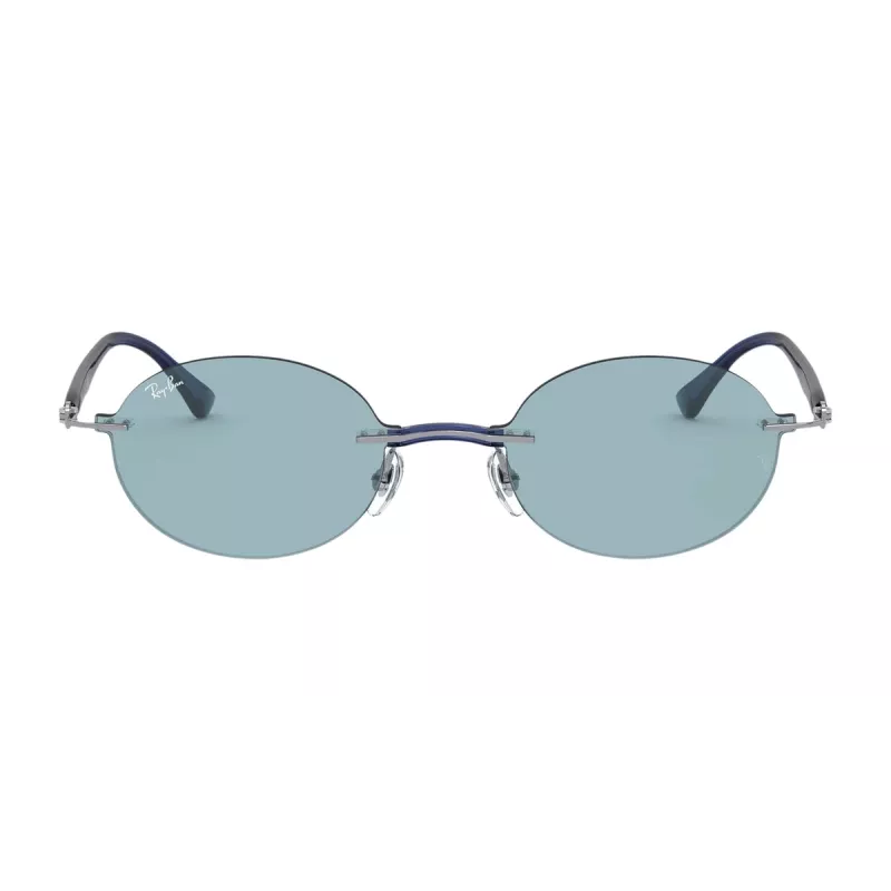 Ray-Ban RB8060-004-80 Unisex Pilot Saulesbrilles Gunmetal Grey 54mm