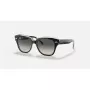 Ray-Ban RB9186S Children's Sunglasses 711611 Transparent Blue Frame Grey Gradient Lens 46mm