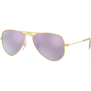 Ray-Ban RJ9506S2494V5 Bērnu saulesbrilles - caurspīdīgs zils rāmis, zilas gradienta lēcas, 50 mm lēcu platums