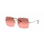 Ray-Ban Square 1971 RB1971 Saulesbrilles Zelts Tumši Pelēks 54mm Unisex