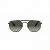 Ray-Ban The Marshal RB3648 Saulesbrilles - Melns Rāmis, Zaļas Classic G-15 Lēcas 54/21/145 mm