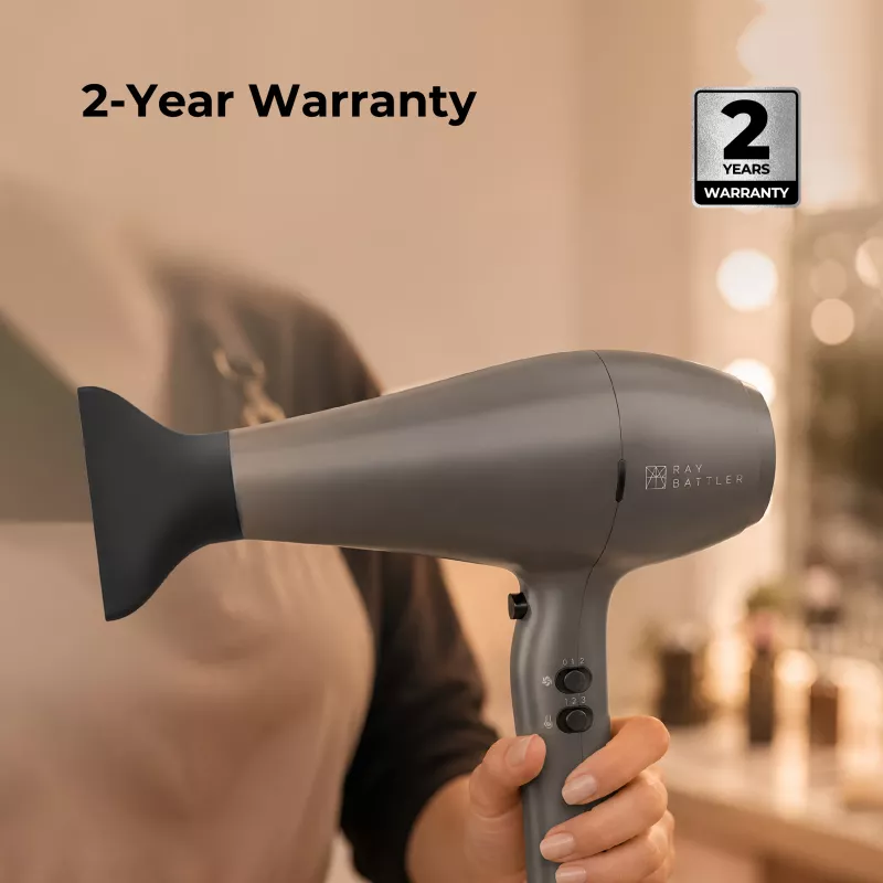 Ray Battler RB 0911 Fēns HD-0911 - 2000W jonu keramikas ar aukstā gaisa funkciju, melns