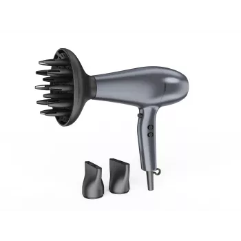 Ray Battler RB 0911 Fēns HD-0911 - 2000W jonu keramikas ar aukstā gaisa funkciju, melns