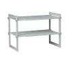 RAYEN 6018 izvelkams virtuves izlietnes plaukts pelēks 320-570 mm