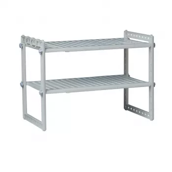 RAYEN 6018 izvelkams virtuves izlietnes plaukts pelēks 320-570 mm