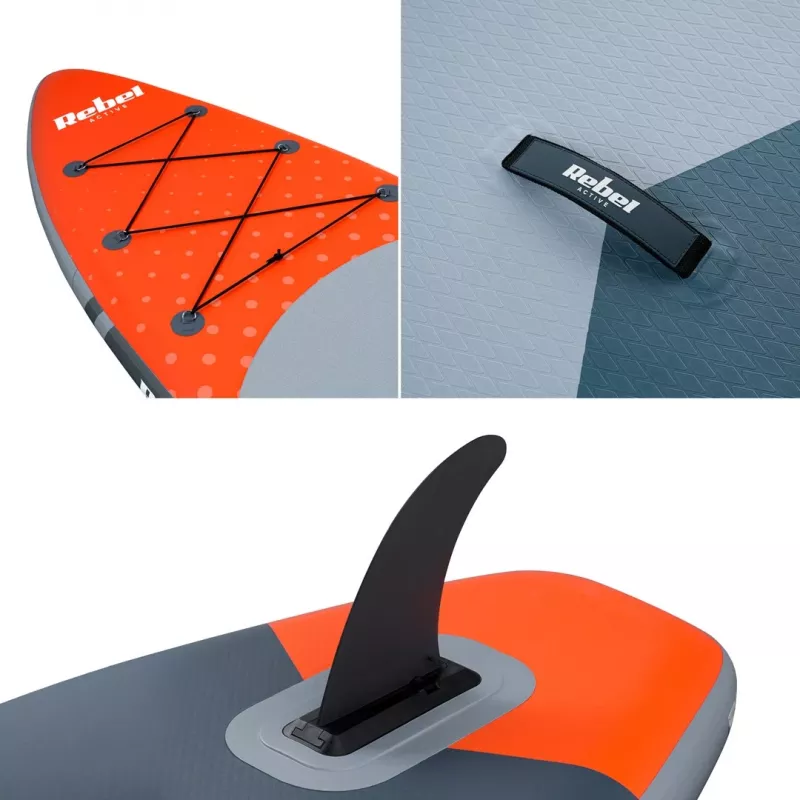 REBEL ACTIVE RBA-4500 Piepūšamais SUP dēlis 350 cm Oranžs