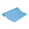 REBEL ACTIVE TPE vingrošanas paklājs 200x90x1 cm zils jogai, pilatesam, fitnesam