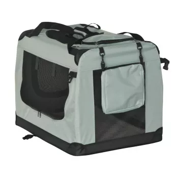 REBEL ANIMALS Transporter Salokāma transporta soma XXL 90x61x65 cm Pelēka