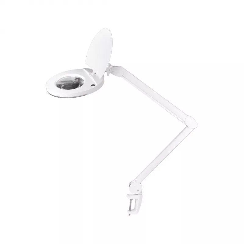 REBEL Inspection Lamp with Magnifier 5D 8W (60 SMD) - White