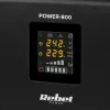 Rebel POWER-800 Sienas avārijas barošanas bloks – tīra sinusoidāla viļņa invertors ar 12V uzlādes funkciju, 230V, 800VA/500W