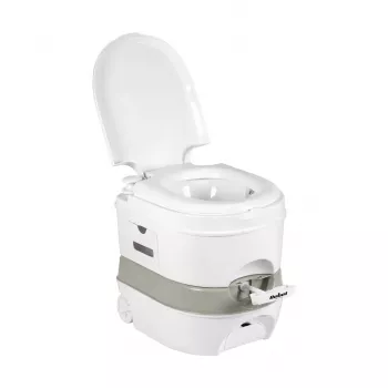 REBEL RBA-5102 Pārnēsājama tualete 24L / 20L, Pelēka