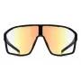 Red Bull SPECT DAFT saulesbrilles Shield Rectangle Polarized TR90 matēti melna Smoke