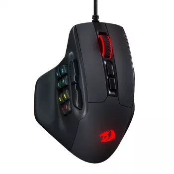 REDRAGON Aatrox 6200DP RGB MMO spēļu pele - melna