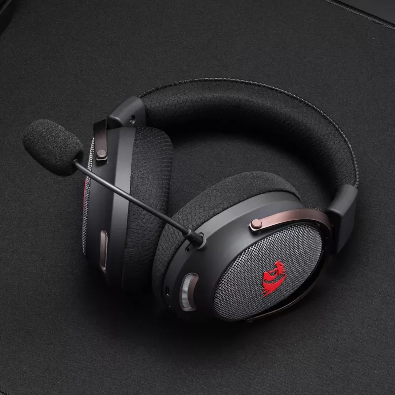 Redragon Arrow Pro H858 bezvadu spēļu austiņas (Bluetooth + 2.4GHz)