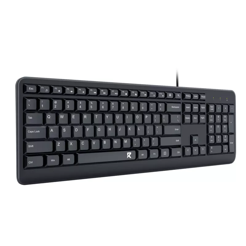Redragon BK-7092 pilna izmēra vadu USB biroja tastatūra