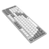 Redragon BK-7113 SCISSOR pilna izmēra vadu USB spēļu tastatūra - RGB fona apgaismojums, zema profila šķērsslodzes slēdži, 104 taustiņi, Anti-Ghosting, melna