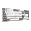 Redragon BK-7113 SCISSOR pilna izmēra vadu USB spēļu tastatūra - RGB fona apgaismojums, zema profila šķērsslodzes slēdži, 104 taustiņi, Anti-Ghosting, melna