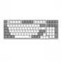 Redragon BK-7113 SCISSOR pilna izmēra vadu USB spēļu tastatūra - RGB fona apgaismojums, zema profila šķērsslodzes slēdži, 104 taustiņi, Anti-Ghosting, melna