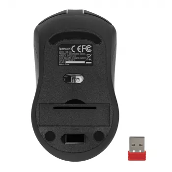 Redragon BM-4054 bezvadu spēļu pele, 10000 DPI, 2.4GHz, RGB, USB-C uzlādējama