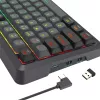 Redragon BRAGI PRO K688 98+1 Gasket bezvadu mehāniskā klaviatūra (trīs režīmi, RGB, karsti maināmi, krēmkrāsas lineārie slēdži)
