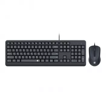 Redragon BS-7092 vadu spēļu tastatūra un pele komplektā, RGB fona apgaismojums, 3200 DPI, melna