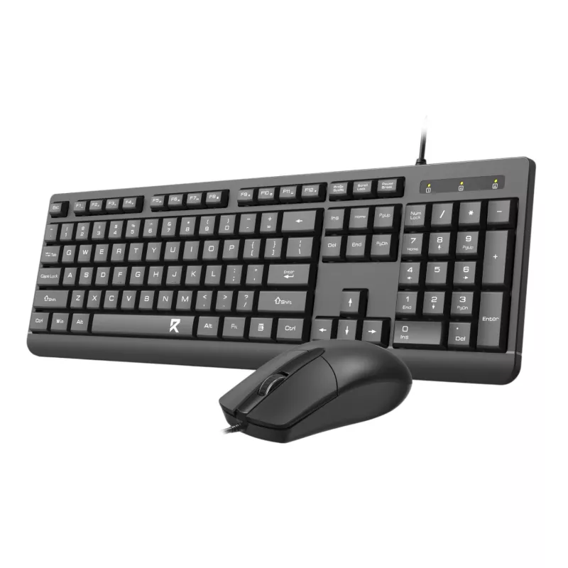 Redragon BS-7543 vadu klaviatūras un peles komplekts, melns