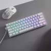 REDRAGON DRAGONBORN vadu mehāniskā tastatūra RGB 67 taustiņu dizains - balta