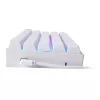 REDRAGON DRAGONBORN vadu mehāniskā tastatūra RGB 67 taustiņu dizains - balta